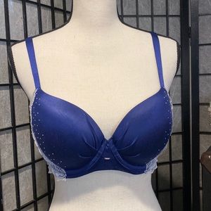 Victoria's Secret Lined Demi Buste Double Bra